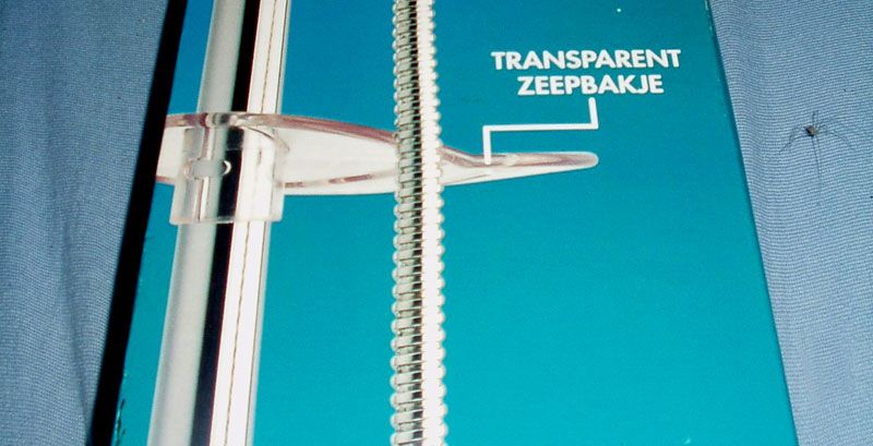 Transparent zeepbakje